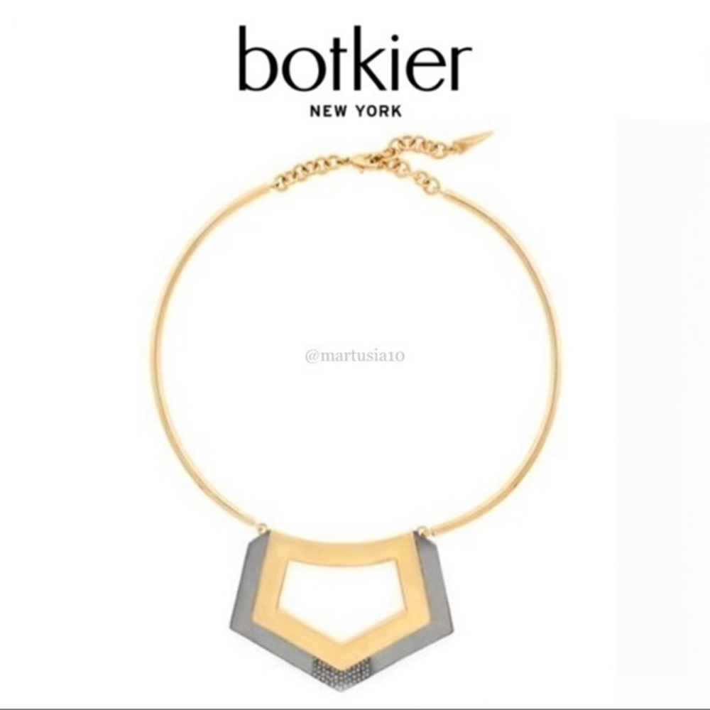 Botkier New York Collar Geometric Necklace